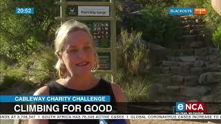 Cableway Charity Challenge  Climbing for good [upl. by Sacks]