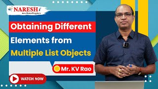 Master Python Lists How to Access Elements from Multiple Lists  NareshIT pythonlists [upl. by Petuu23]