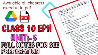 SEE EPH UNIT5 IMPORTANT QUESTIONS 2079 Family life Education and quality of life [upl. by Bernadene]