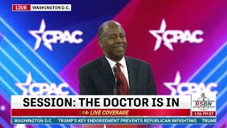 FULL SPEECH Dr Ben Carson Addresses CPAC in DC 2024  22224 [upl. by Jovitta16]