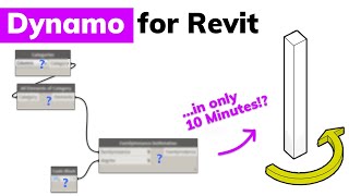 Learn Dynamo for Revit in 10 Minutes Revit Dynamo Tutorial for Beginners [upl. by Gisele]