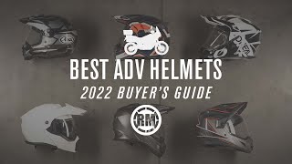 Best ADV amp Dual Sport Motorcycle Helmets  2022 [upl. by Leno]