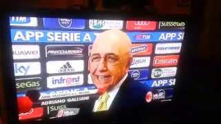 Galliani quotI parametri zero sono delle pippequot [upl. by Ojibbob]