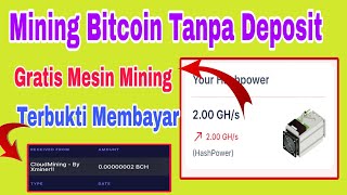 BITCOIN GRATIS TANPA DEPOSIT SAMA SEKALI [upl. by Anitsenre]