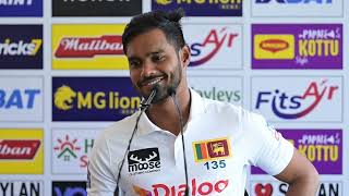 Dhananjaya de Silva Previews Sri Lanka vs Afghanistan Test  Squad Strategy amp More [upl. by Netsyrc]