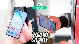 Samsung Galaxy Note 10  Unboxing en español [upl. by Akimrej]