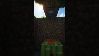 Minecraft Tree TRAP😱 もういいよ minecraft shorts [upl. by Ande757]