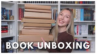 MASSIVE BOOK UNBOXING  Book Haul  Waterstones Double Stamps Haul📚 [upl. by Mcmillan822]