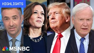 Countdown to the 2024 election Day 47  MSNBC Highlights [upl. by Elspeth]