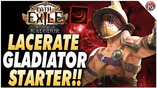 Lacerate Gladiator End Game Settlers of Kalguar 20 [upl. by Oirretno440]