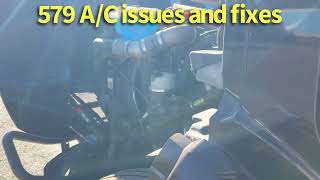 AC troubleshooting and fix for 579 Peterbilt [upl. by Atinat]