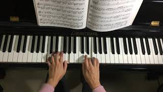 On Wings of Song by Mendelssohn P50  Michael Aaron Piano Course Lessons Grade 2 [upl. by Joelynn200]