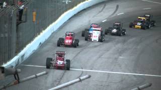 July 1 2011 USAC Sprint Car Feature  Toledo Speedway [upl. by Tricia806]