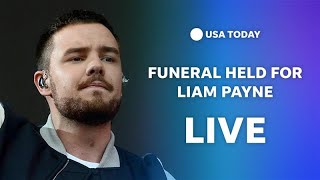 Funeral for One Direction star Liam Payne [upl. by Rramahs]