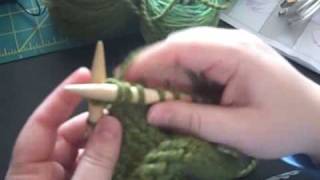 knit in front and back kfb tutorial [upl. by Torr]