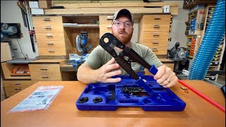 iCrimp F1807 PEX Crimper Copper Pipe Crimping Tool Kit Review [upl. by Halludba]