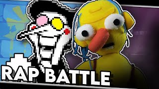 Spamton vs Roy DHMIS ft Gridline Rap Battles amp ENNWAY Deltarune Rap Battles [upl. by Aicenert]