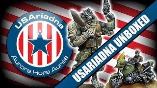 Infinity USAriadna Army Pack Unboxed [upl. by Giesser]