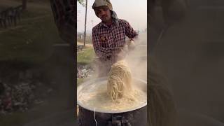 ⚡⚡ Biggest Noodles Recipe⚡⚡ shorts telugufoodie esangathulu streetfood foodie omelette [upl. by Ayin]