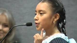 Discurso de niña indígena en la ieepcnlmx Natalia López López  Versión Completa [upl. by Davita151]