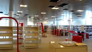 Hjørring Bibliotek  timelapse [upl. by Eelime59]