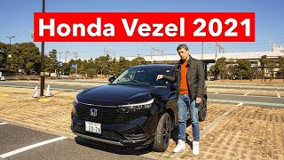 Новый Honda Vezel 2021 года — гибридный компактный семейный внедорожник Интерьер и экстерьер [upl. by Midan422]