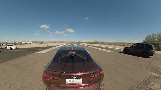 Lincoln Aviator vs BMW G82 M4 Competition 12 Mile Race Omega Motorsport No Fly Zone 101924 [upl. by Bakki]