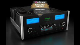 MCINTOSH MA8950 Editors Choice Award for Best HighEnd Stereo Amplifier [upl. by Anella590]