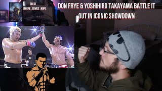 Christian Nerds React to Don Frye amp Yoshihiro Takayama Battle it Out in Iconic Showdown [upl. by Dicks]