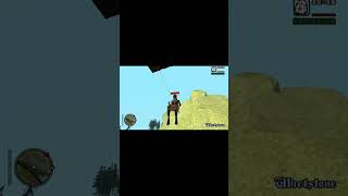 Cliff umping from height gta gaming shorts sanandreas youtubeshorts viral trending ytshorts [upl. by Mima]