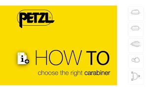 HOW TO choose the right carabiner [upl. by Aerahs]