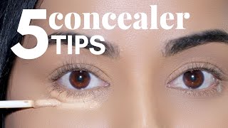 5 Top Concealer Tips EVERYONE Needs to Know [upl. by Emile]