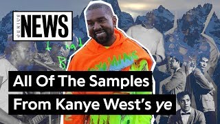 Every Sample On Kanye Wests ye  Genius News [upl. by Assej392]