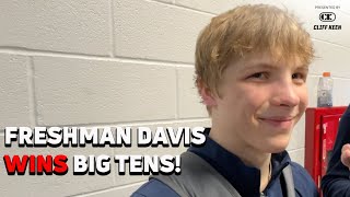 Penn State TRUE Freshman Braeden Davis Just Won Big Tens [upl. by Ordep]