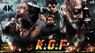 KGF Chapter 3 Full Movie Hindi facts YashSanjay DuttRaveena SrinidhiPrashanth NeelV Kiragandur [upl. by Kreager477]