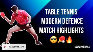 Victas Spectol S1 and V15 Stiff Table Tennis Chopping Highlights tabletennisdefender [upl. by Sumerlin]