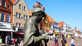 Nienburg durch die Altstadt an der Weser  Nienburg old town on the Weser in 4K [upl. by Halonna198]