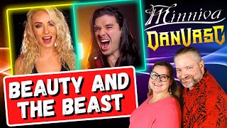 Epic FirstTime Reaction to quotBeauty and the Beastquot by Minniva Ft Dan Vasc and Kirk Gazouleas [upl. by Elsilrac]