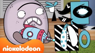 Rock Paper amp Scissors Do A Laser Heist 💥 BRAND NEW Scene  Nicktoons [upl. by Nitsirc]