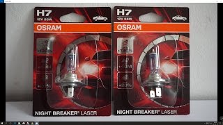 OSRAM Night Breaker LASER review unboxing road test [upl. by Lyndon]