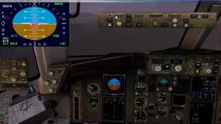 FSX Boeing 757200 Full ILS Landing at LAX [upl. by Anayra873]