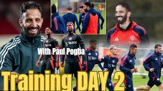 ✅💯🔥RUBEN AMORIM TAKES CHARGE POGBA RETURNS TO TRAINING WITH MAN UNITED✅💯🔥 [upl. by Katheryn263]