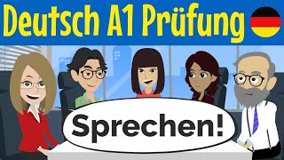 Deutsch lernen  A1 Prüfung [upl. by Araek516]