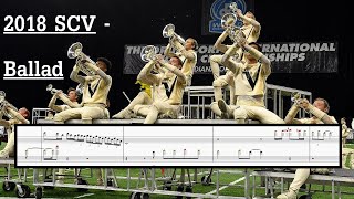 The cleanest hornsnap in DCI History SCV18 Ballad [upl. by Lacy]