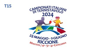 Campionati Italiani di Categoria 2024  050624  T15 [upl. by Denae]