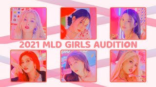 2021 MLD GIRLS AUDITION  september amp october kpop audition  all nationalities  Its Ohu [upl. by Enitsugua]