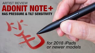 Review Adonit Note Stylus for iPads 2018 and newer [upl. by Zandra]