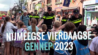 GennepNews  Nijmeegse Vierdaagse 2023 [upl. by Nordna460]