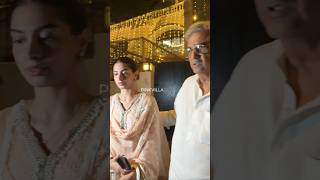 The Way Daddy Boney Kapoor TAKES CARE Of Daughter Khushi Kapoor 🥺  shorts diwali bollywood b [upl. by Ebberta]