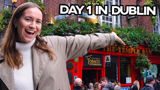 FIRST DAY IN DUBLIN What To Eat Drink and See  Ireland Road Trip Day 1 [upl. by Elak756]